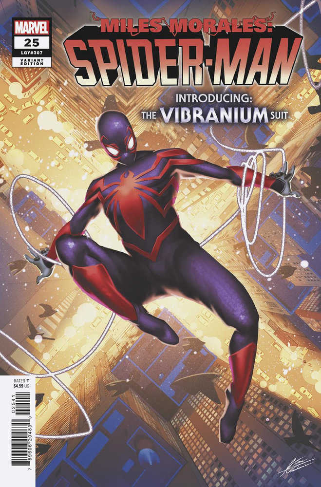 Miles Morales Spider-Man #25 Mateus Manhanini New Costume Variant