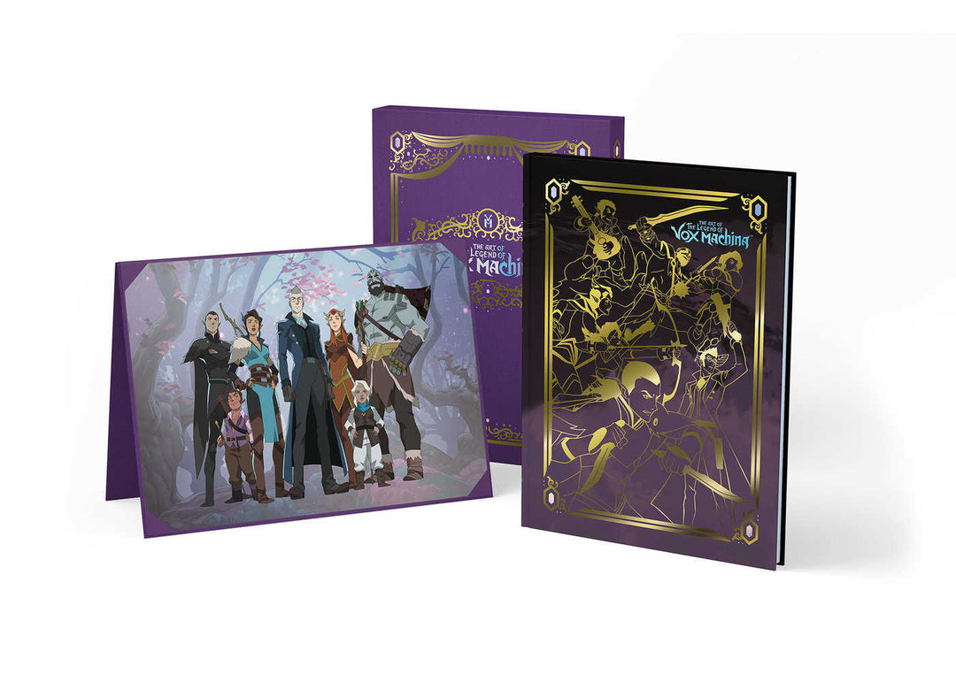 Art Of Legend Of Vox Machina Deluxe Hardcover