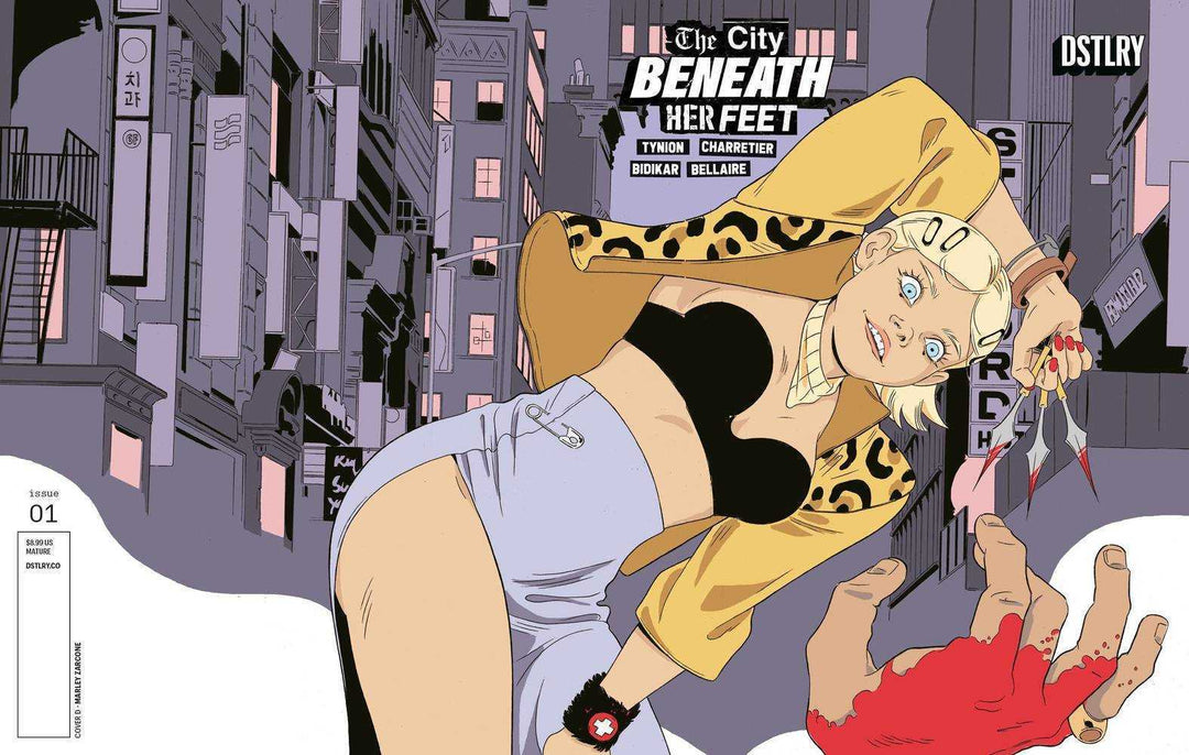 City Beneath Her Feet #1 Cover D 25 Copy Variant Edition Zarcone (Mature)