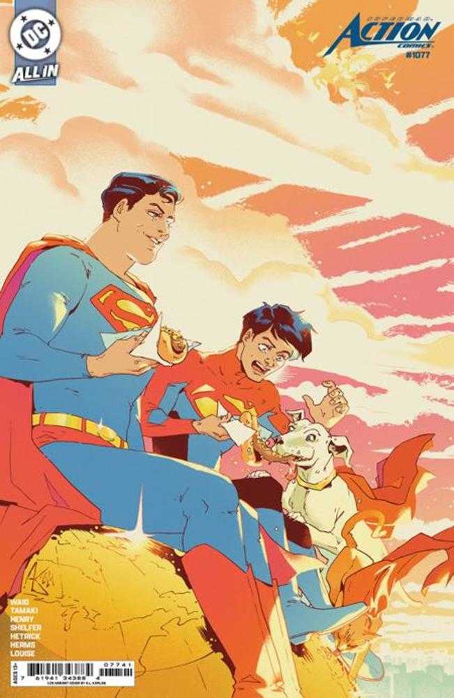 Action Comics #1077 Cover D 1 in 25 Al Kaplan Card Stock Variant