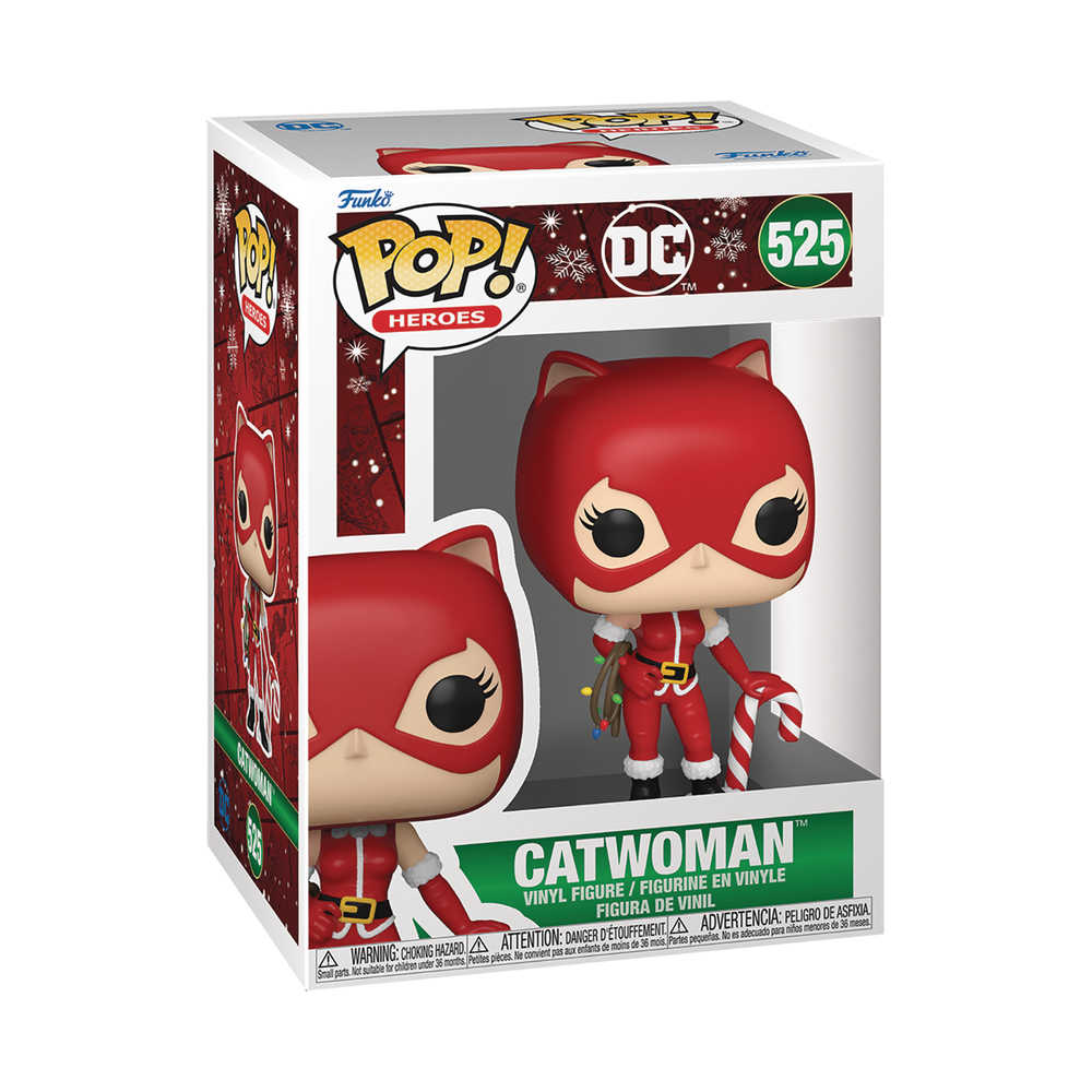 Pop Heroes Holiday S4 Catwoman Vinyl Figure