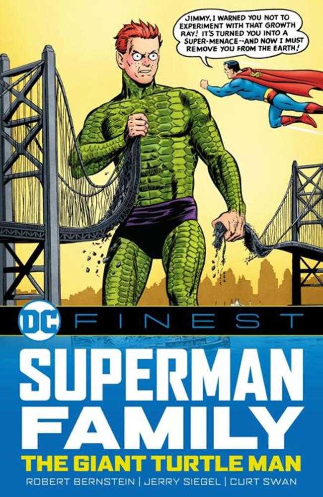 DC Finest Superman Family TPB The Giant Turtle Man