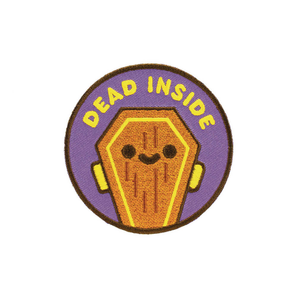 Dead Inside 1.75in Enamel Pin