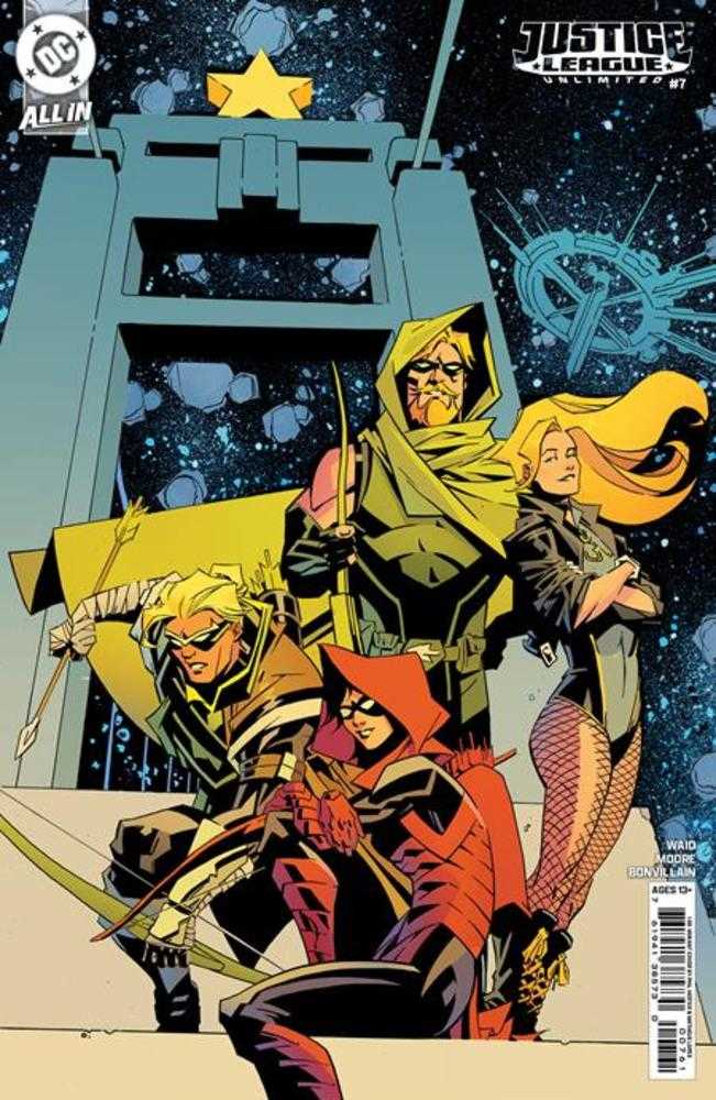 Justice League Unlimited #7 Cover H 1 in 50 Phil Hester Card Stock Variant (We Are Yesterday)