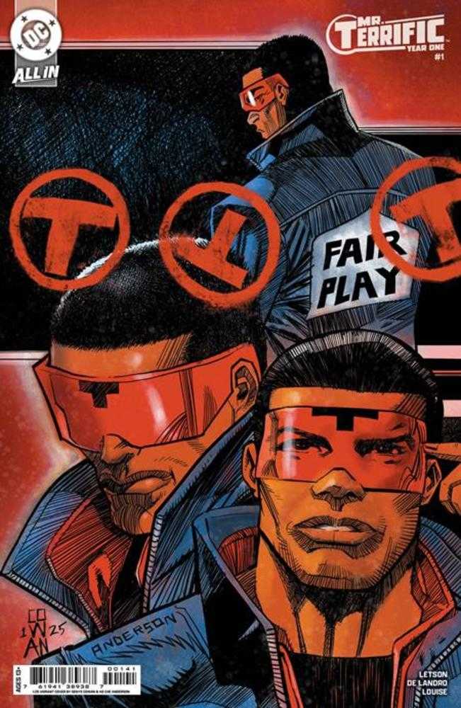 Mr Terrific Year One #1 (Of 6) Cover D 1 in 25 Denys Cowan & Ho Che Anderson Card Stock Variant