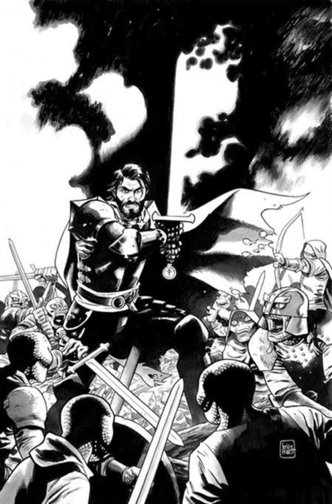 Sixth Gun Road To The Six #0 (One Shot) Cover D 1 in 20 Brian Hurtt Black & White Variant