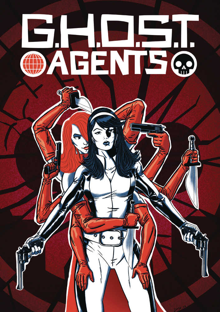 Ghost Agents Crimson Apocalypse Graphic Novel