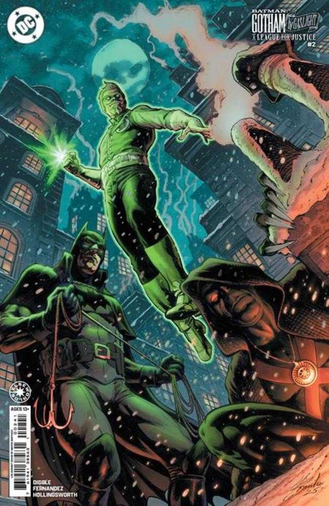 Batman Gotham By Gaslight A League For Justice #2 (Of 6) Cover D 1 in 25 Marco Santucci Card Stock Variant