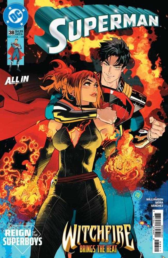 Superman #38 Cover A Dan Mora (The Reign Of The Superboys