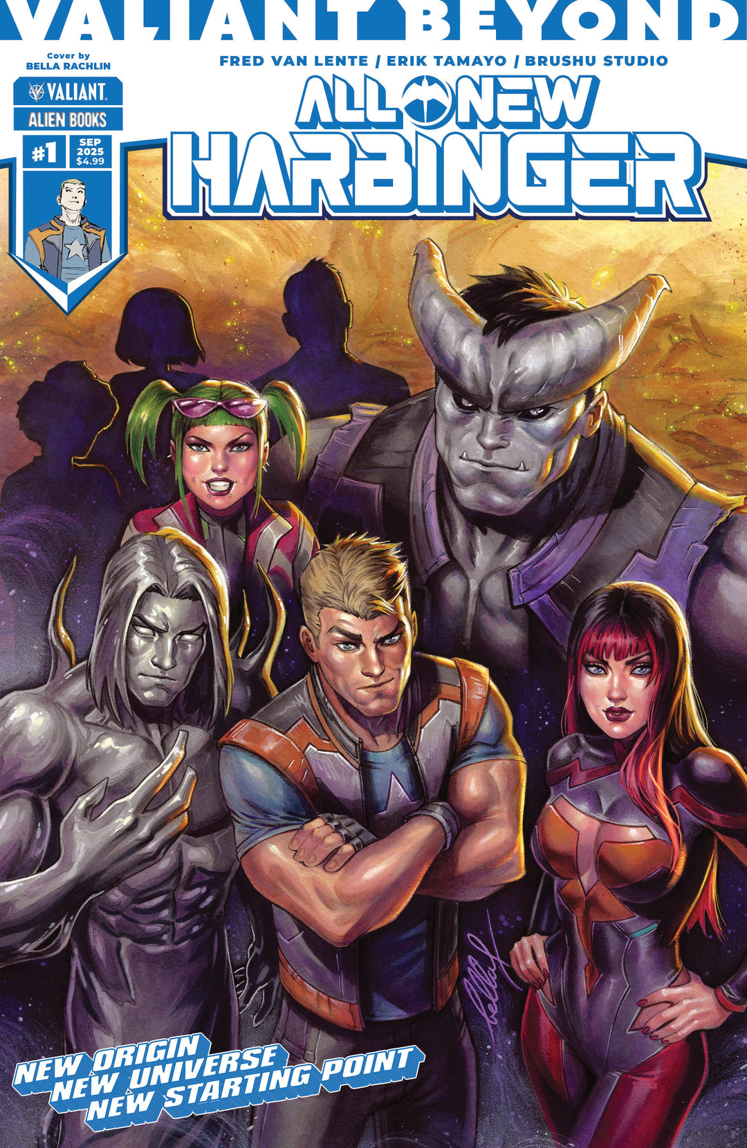 Valiant Beyond All New Harbinger #1 Cover A (Rachlin)