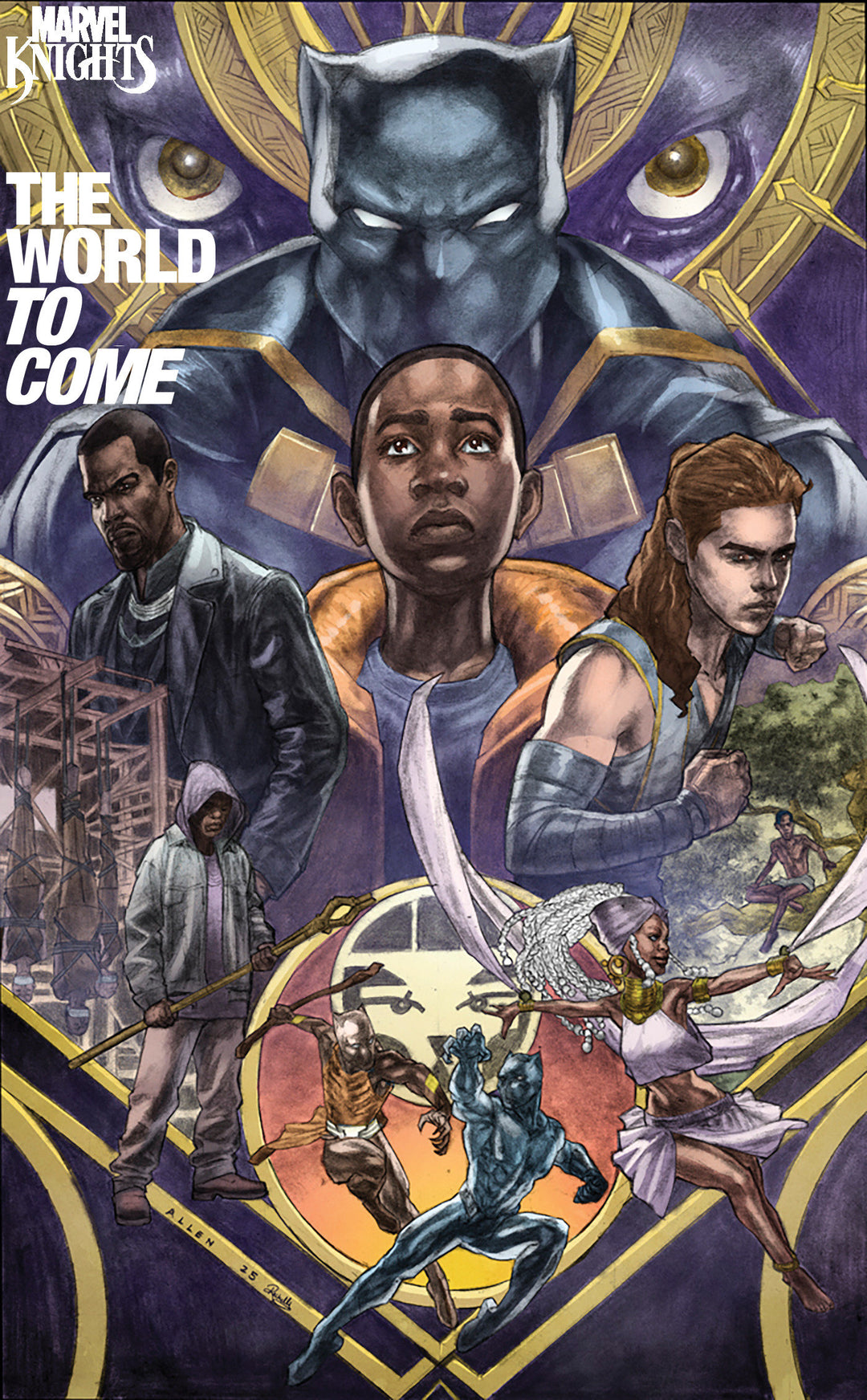Marvel Knights World To Come #3 Chris Allen Variant