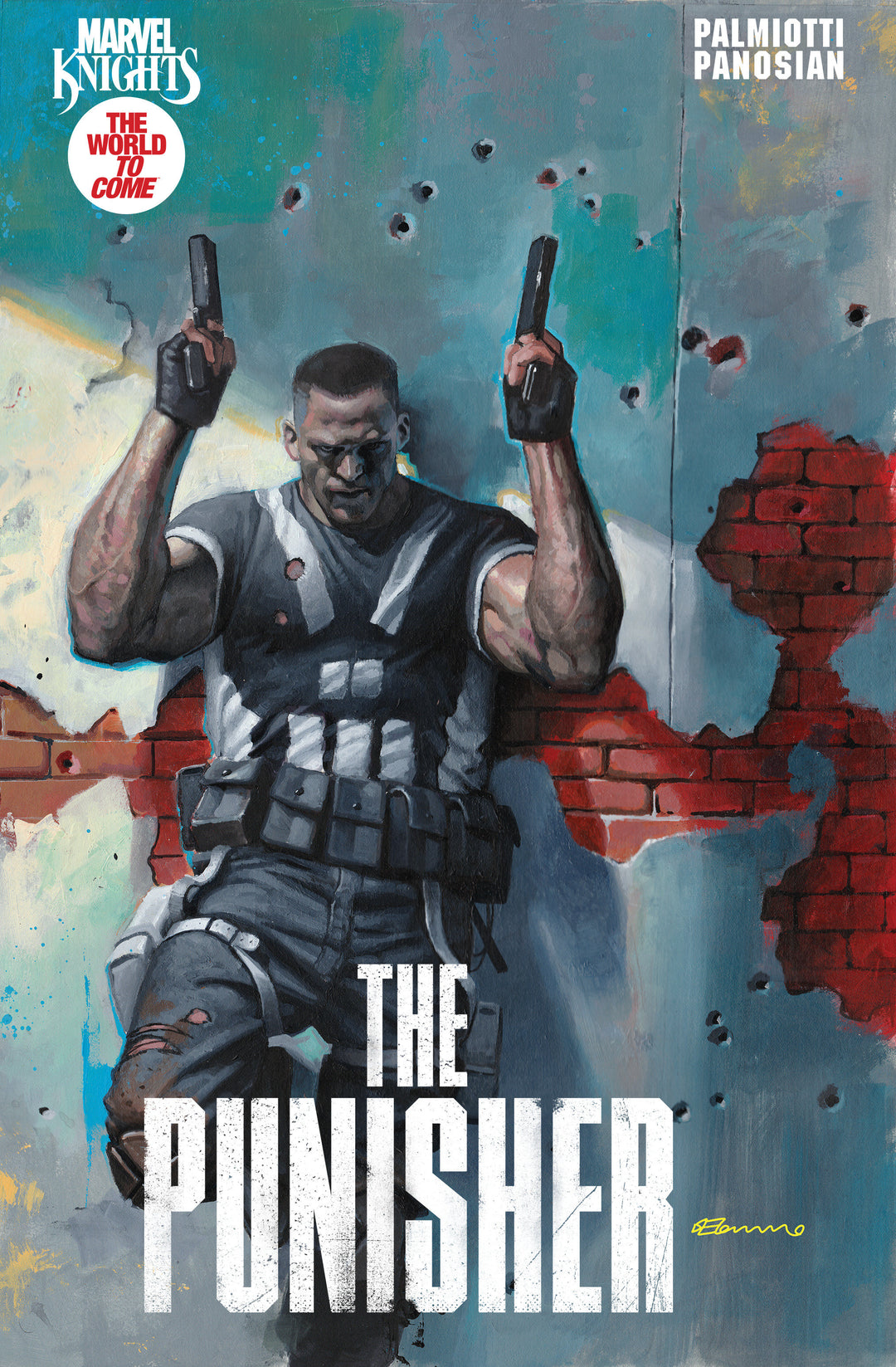 Marvel Knights Punisher #1 25 Copy Fabrizio De Tommaso Variant