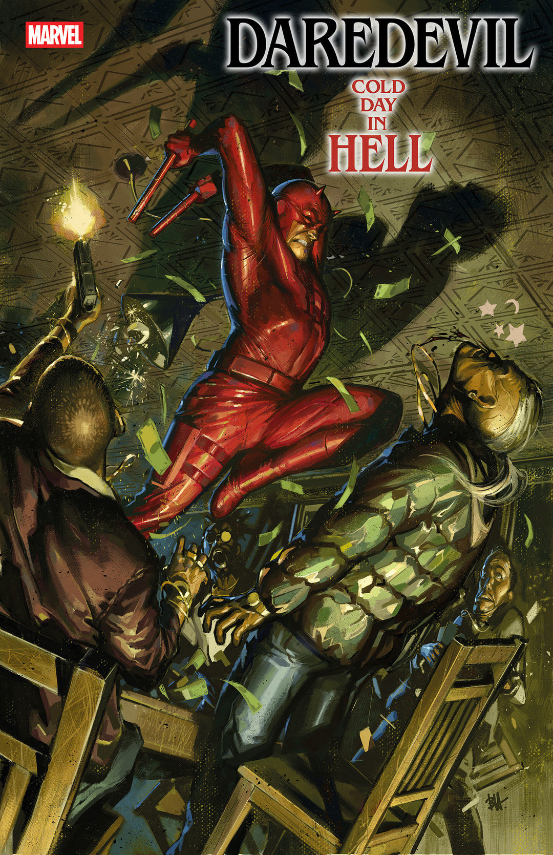 Daredevil Cold Day In Hell #1 25 Copy Ben Harvey Variant