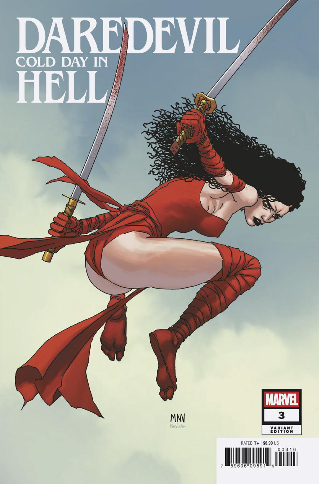 Daredevil Cold Day In Hell #3 25 Copy Steve Mcniven Variant