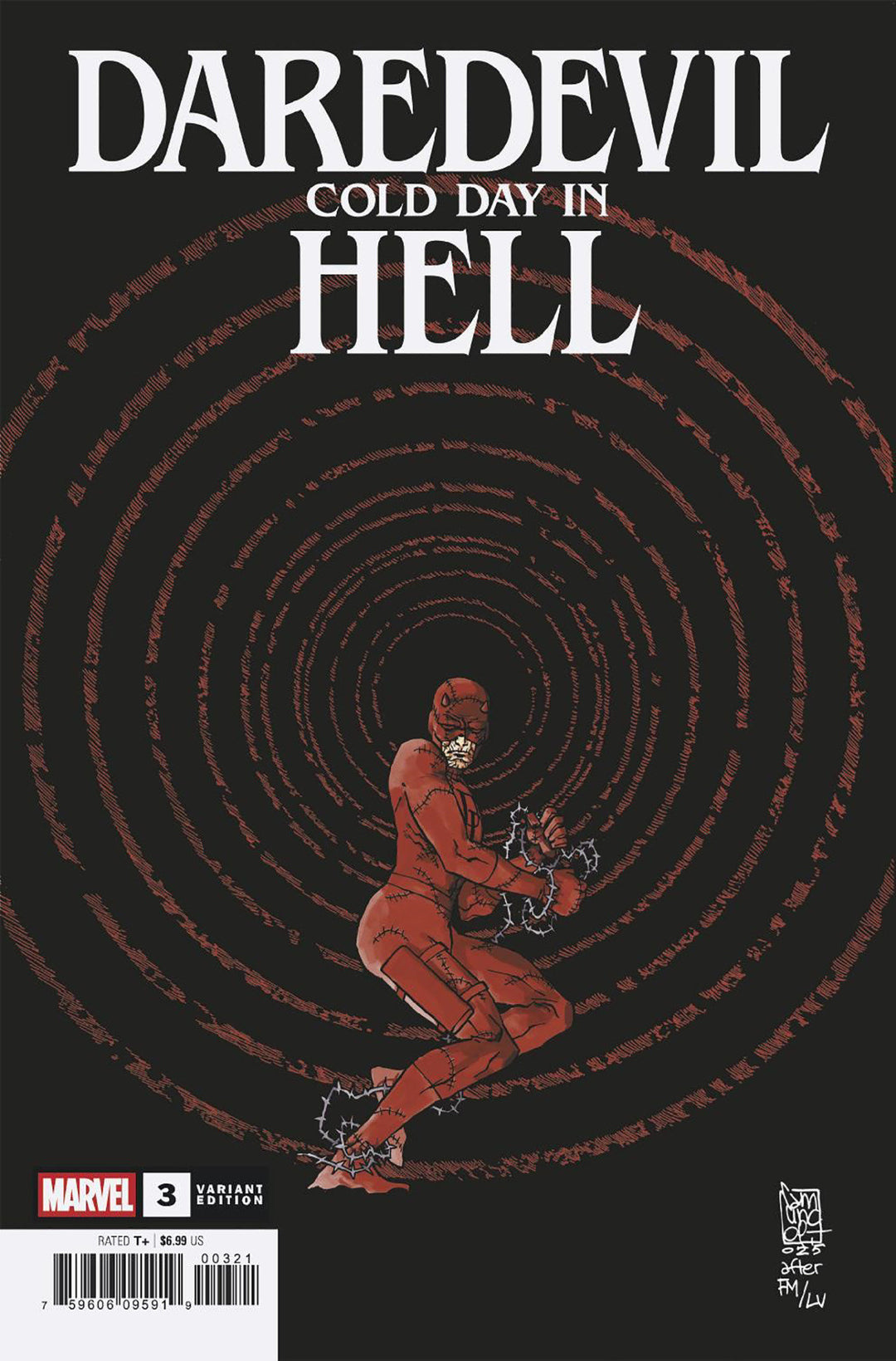 Daredevil Cold Day In Hell #3 Giuseppe Camuncoli Variant