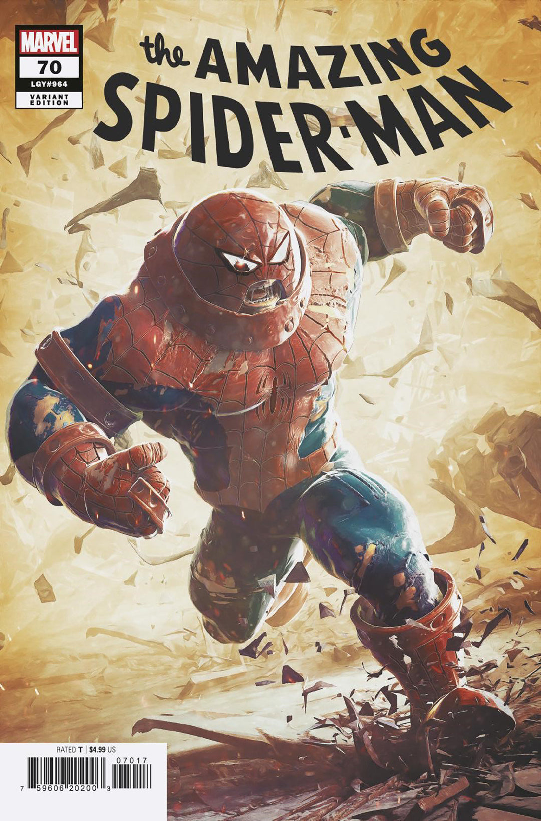 Amazing Spider-Man #70 25 Copy Bjorn Barends Variant