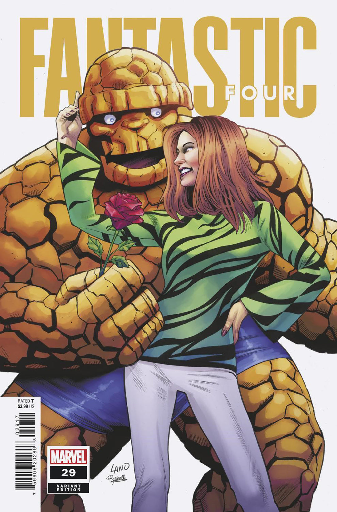 Fantastic Four #29 25 Copy Variant Edition Greg Land Variant
