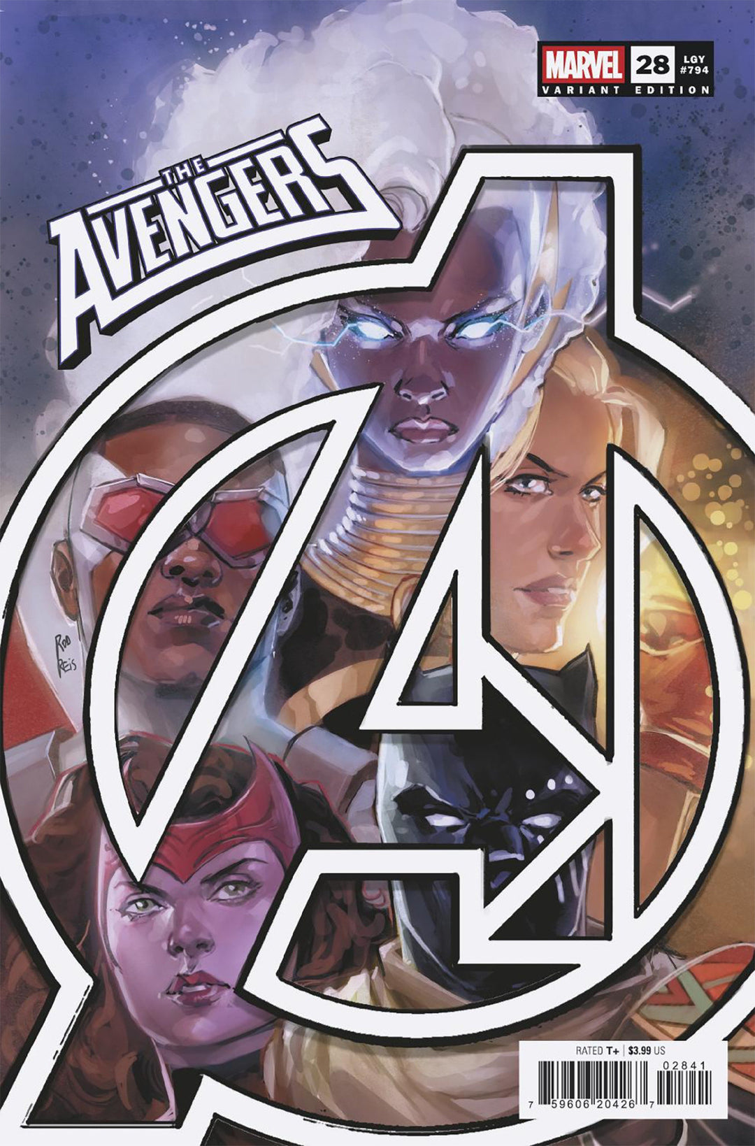 Avengers #28 Rod Reis Variant