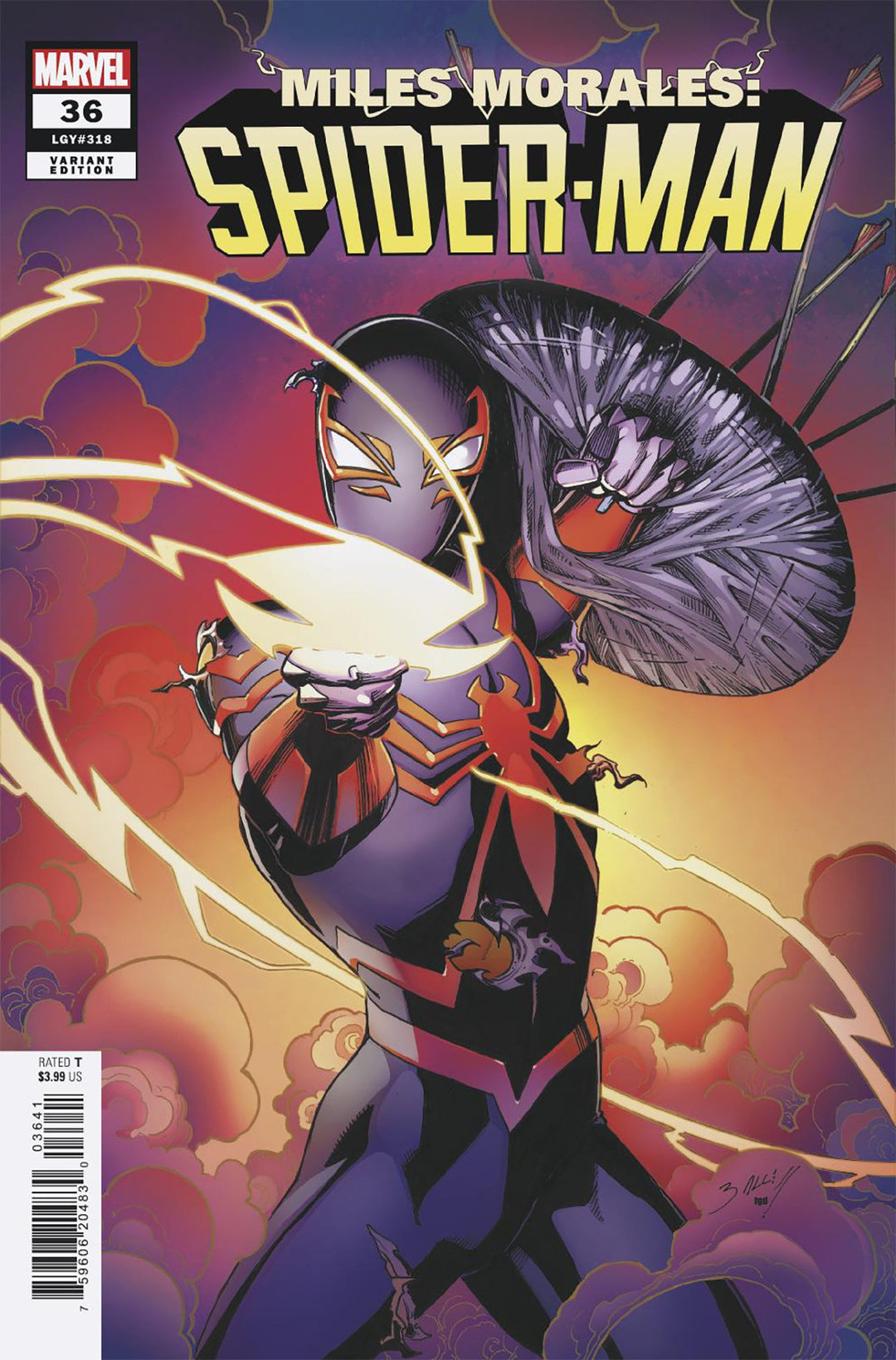 Miles Morales Spider-Man #36 Mark Bagley Variant