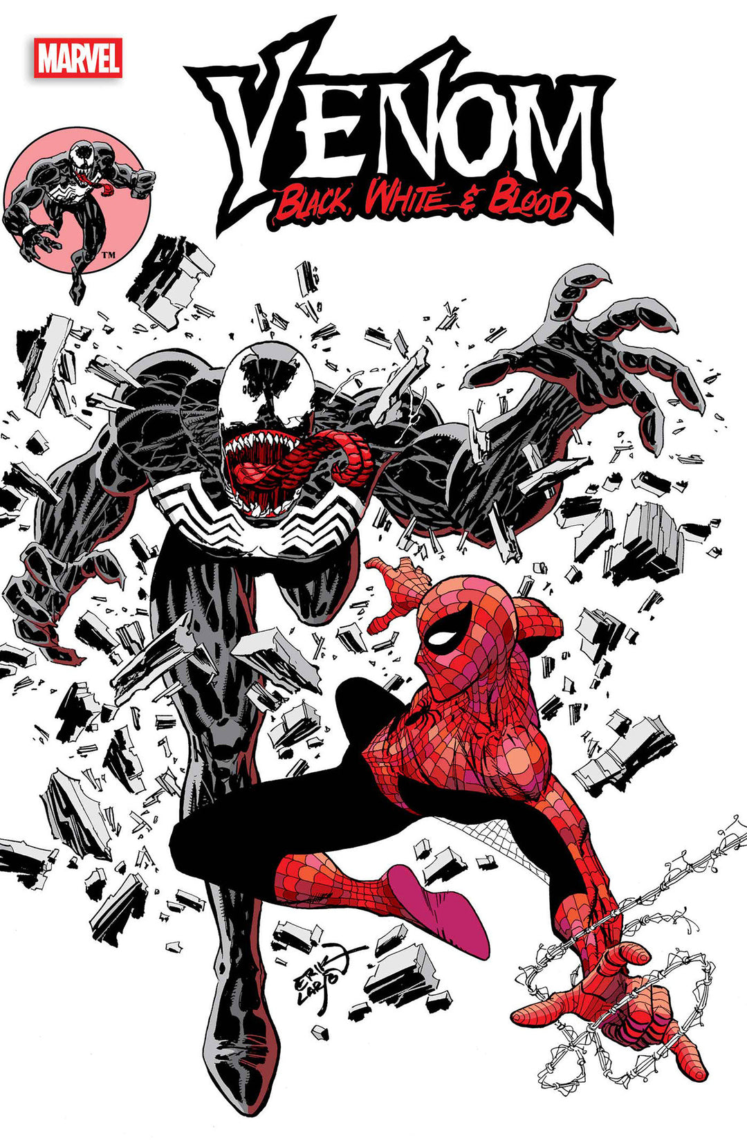 Venom Black White Blood #2 Erik Larsen Variant