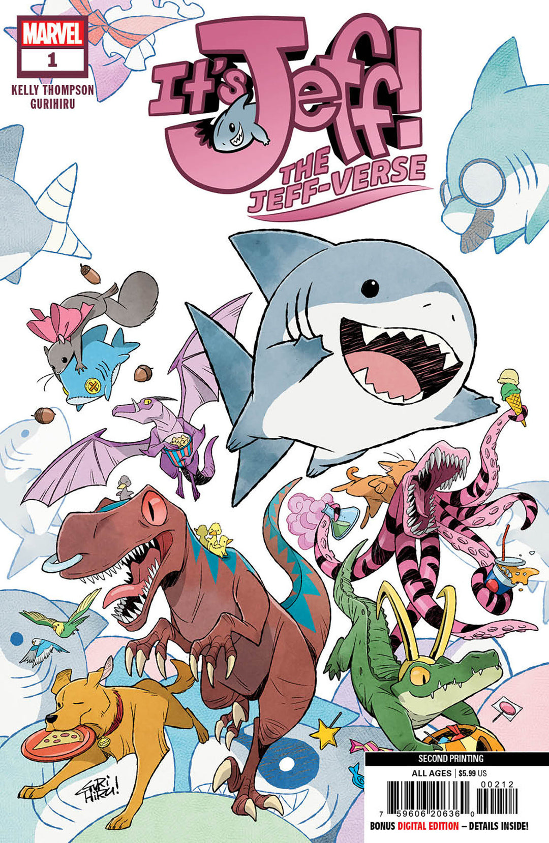 Its Jeff The Jeff-Verse #1 Gurihiru 2nd Printing Variant