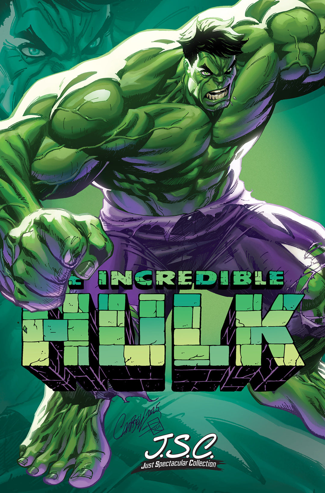 Incredible Hulk #28 J Scott Campbell Just Spectacular Collection Variant
