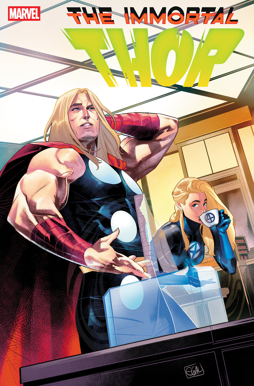 Immortal Thor #21 Edwin Galmon Invisible Variant
