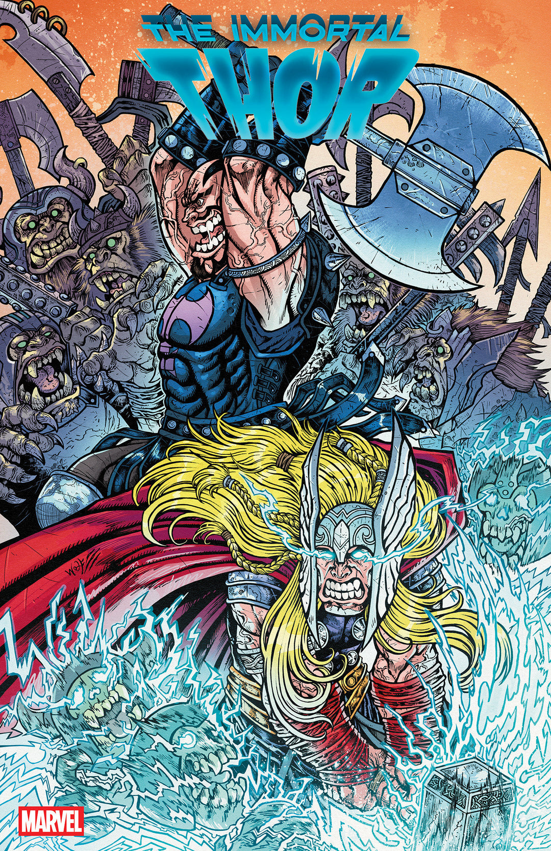 Immortal Thor #23 25 Copy Maria Wolf Variant