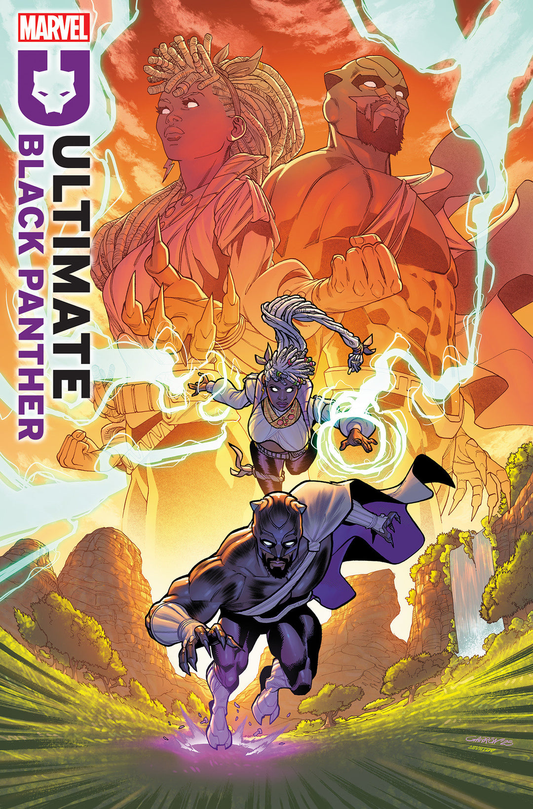 Ultimate Black Panther #16 25 Copy Javier Garron Variant