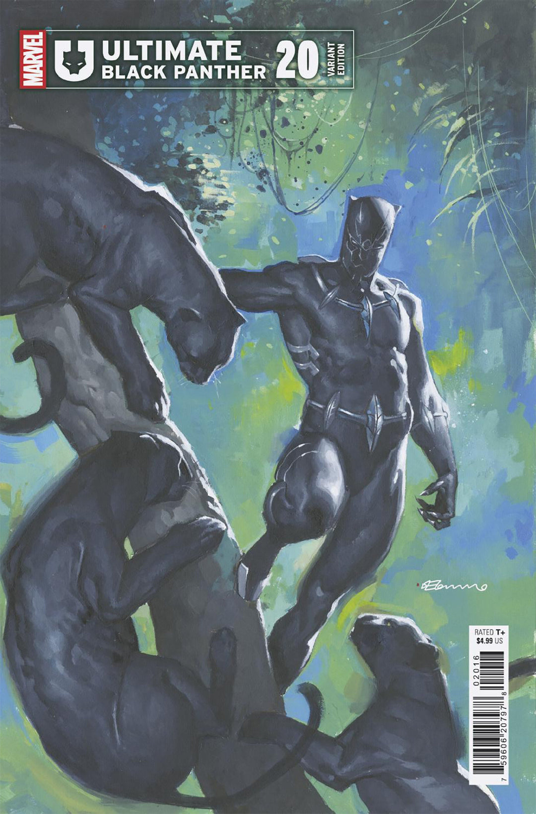 Ultimate Black Panther #20 25 Copy Fabrizio De Tommaso Variant