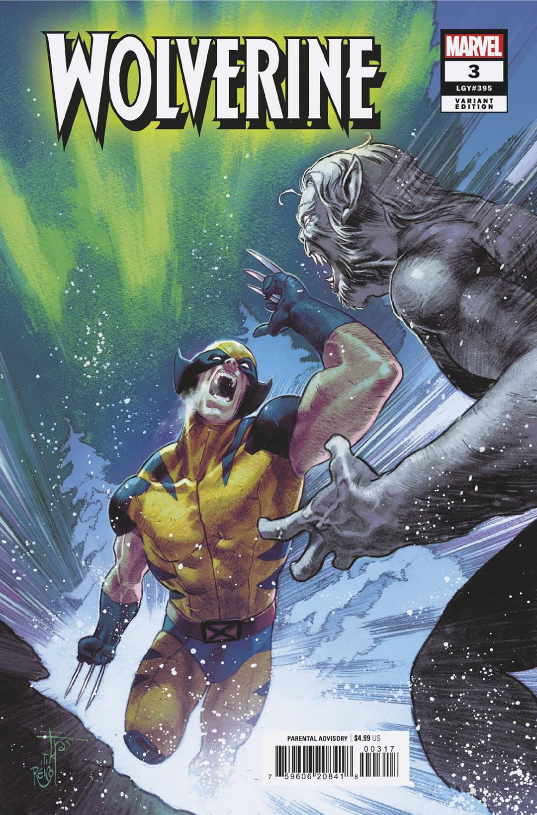 Wolverine #3 25 Copy Francesco Mobili Variant