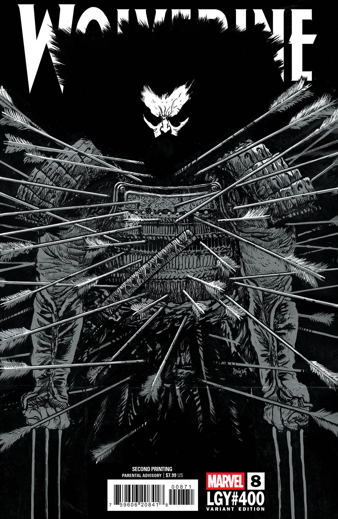 Wolverine #8 2nd Print Daniel Warren Johnson Variant