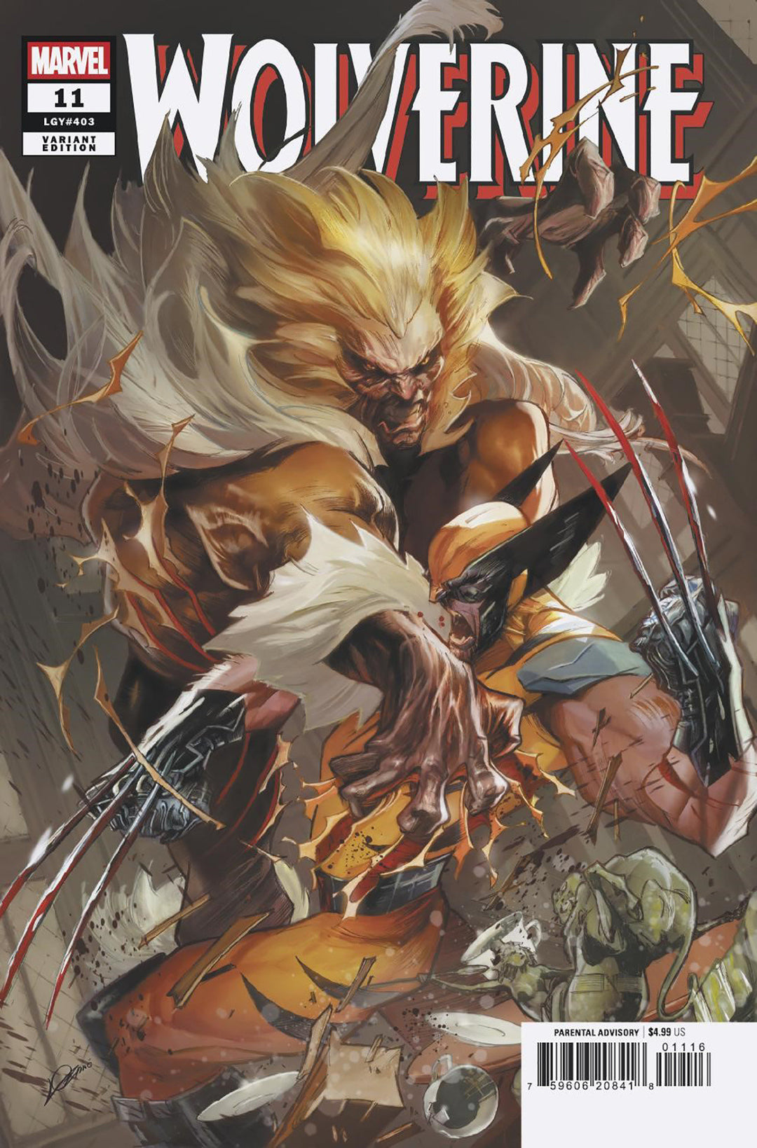 Wolverine #11 25 Copy Alexander Lozano Variant