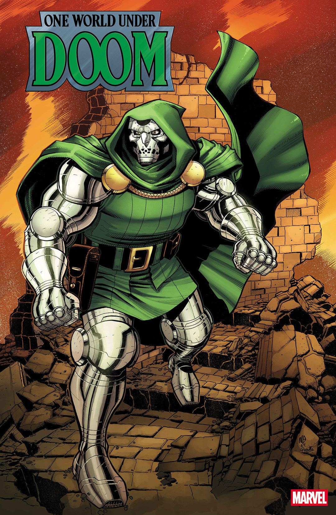 One World Under Doom #1 25 Copy Nick Bradshaw Variant