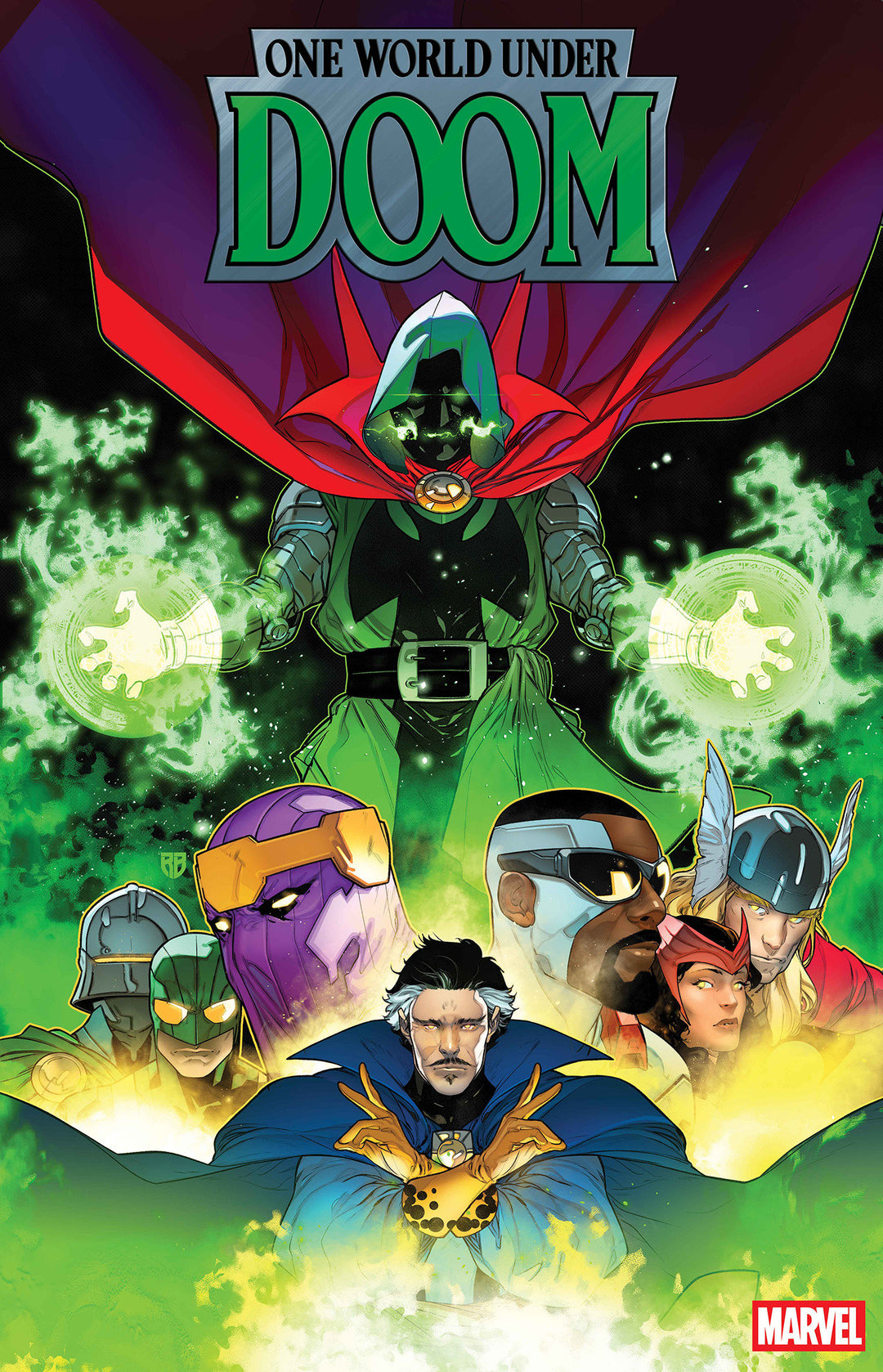 One World Under Doom #1 R B Silva Variant