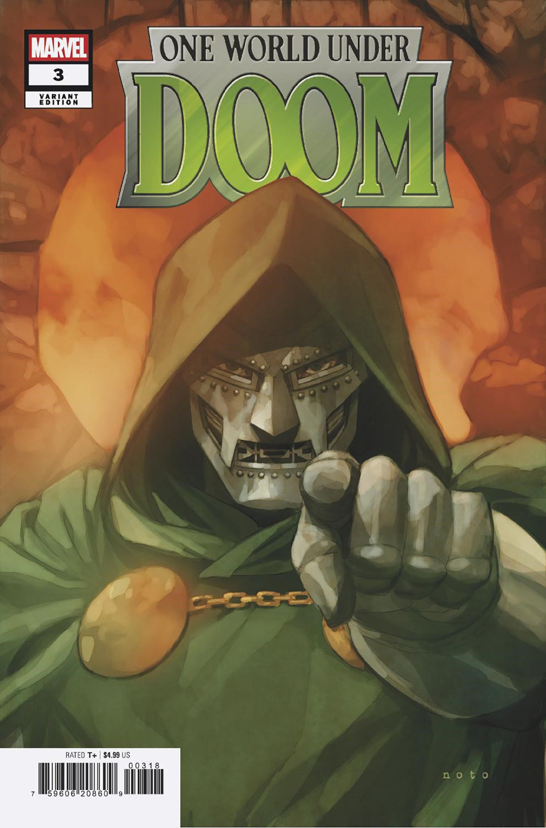 One World Under Doom #3 25 Copy Phil Noto Variant