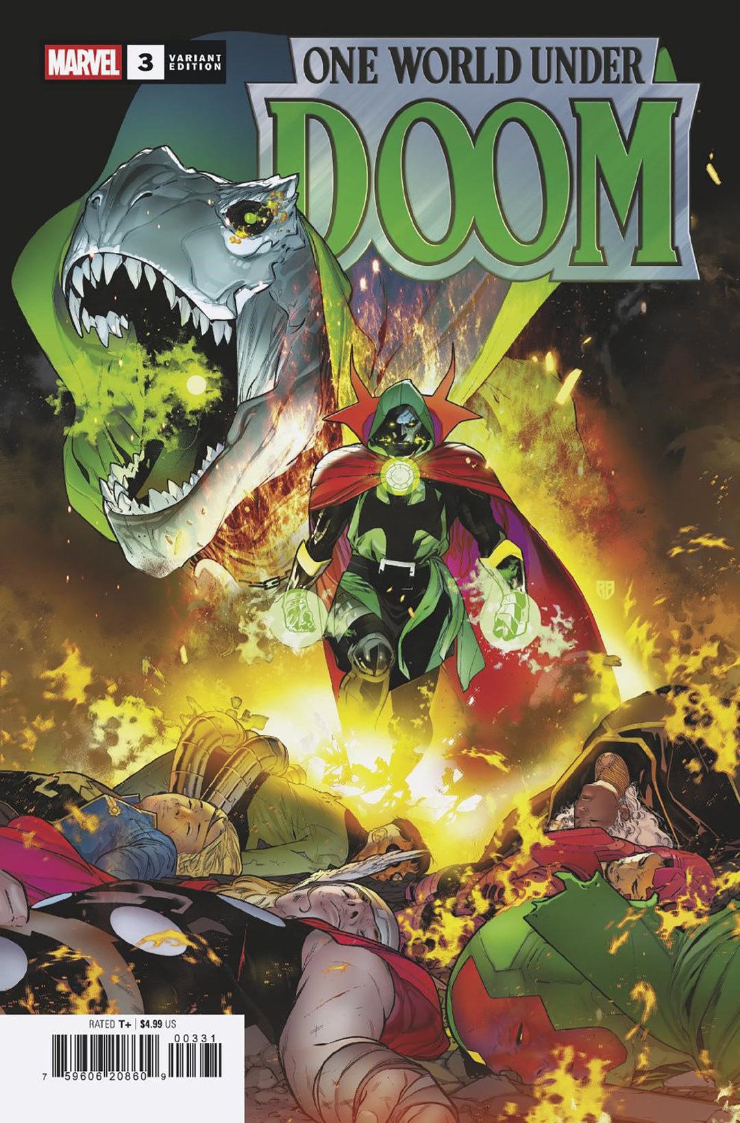 One World Under Doom #3 R B Silva Variant