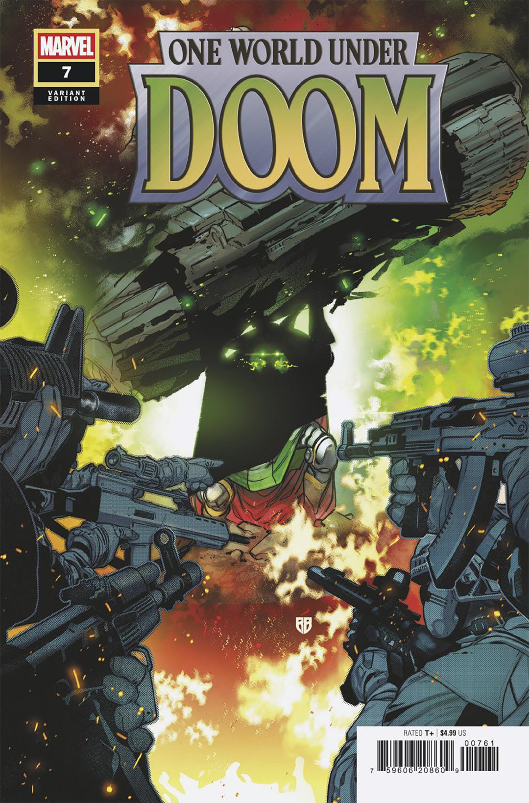 One World Under Doom #7 R B Silva Variant