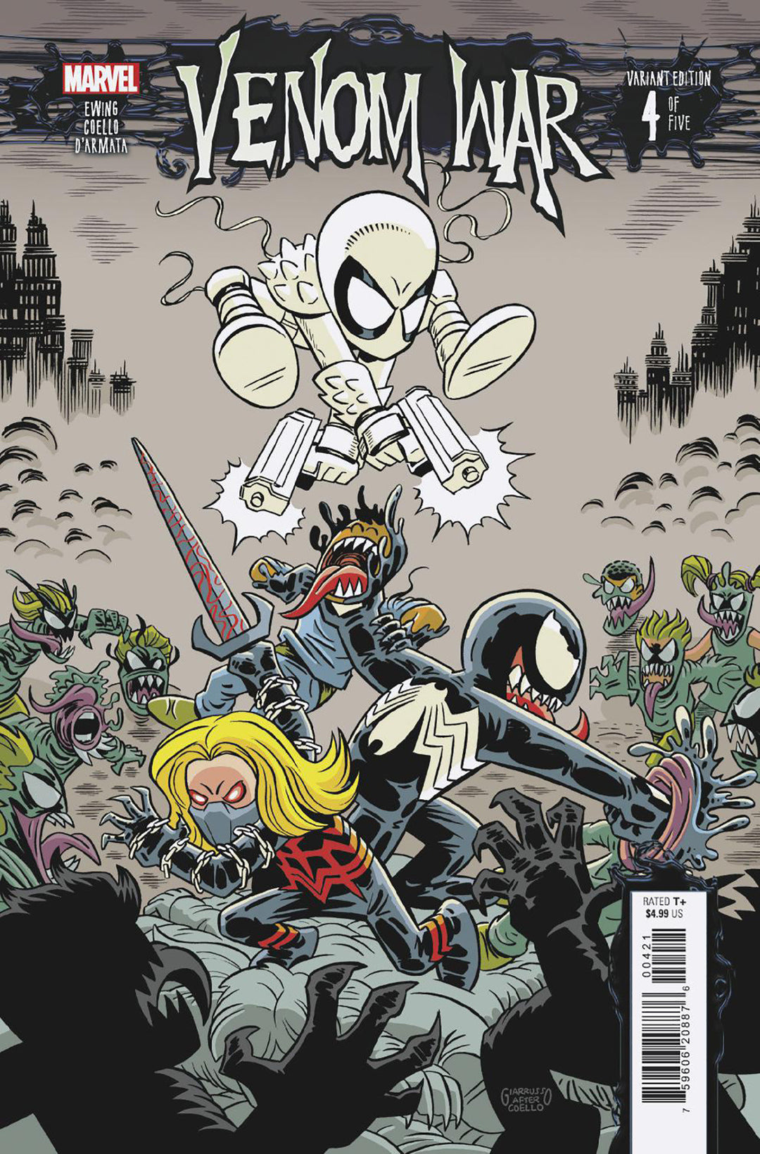 Venom War #4 Chris Giarrusso Variant