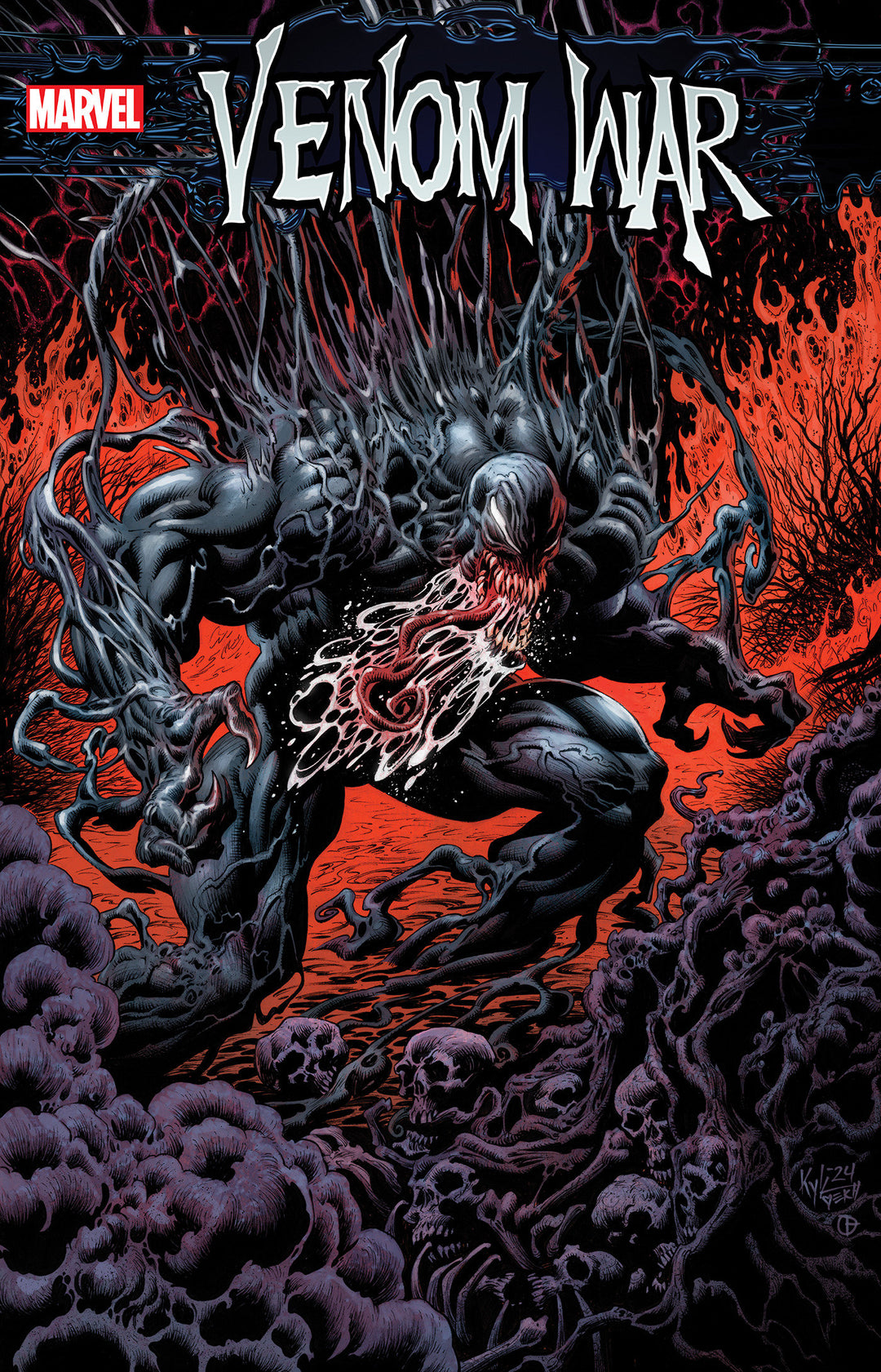 Venom War #5 25 Copy Kyle Hotz Variant
