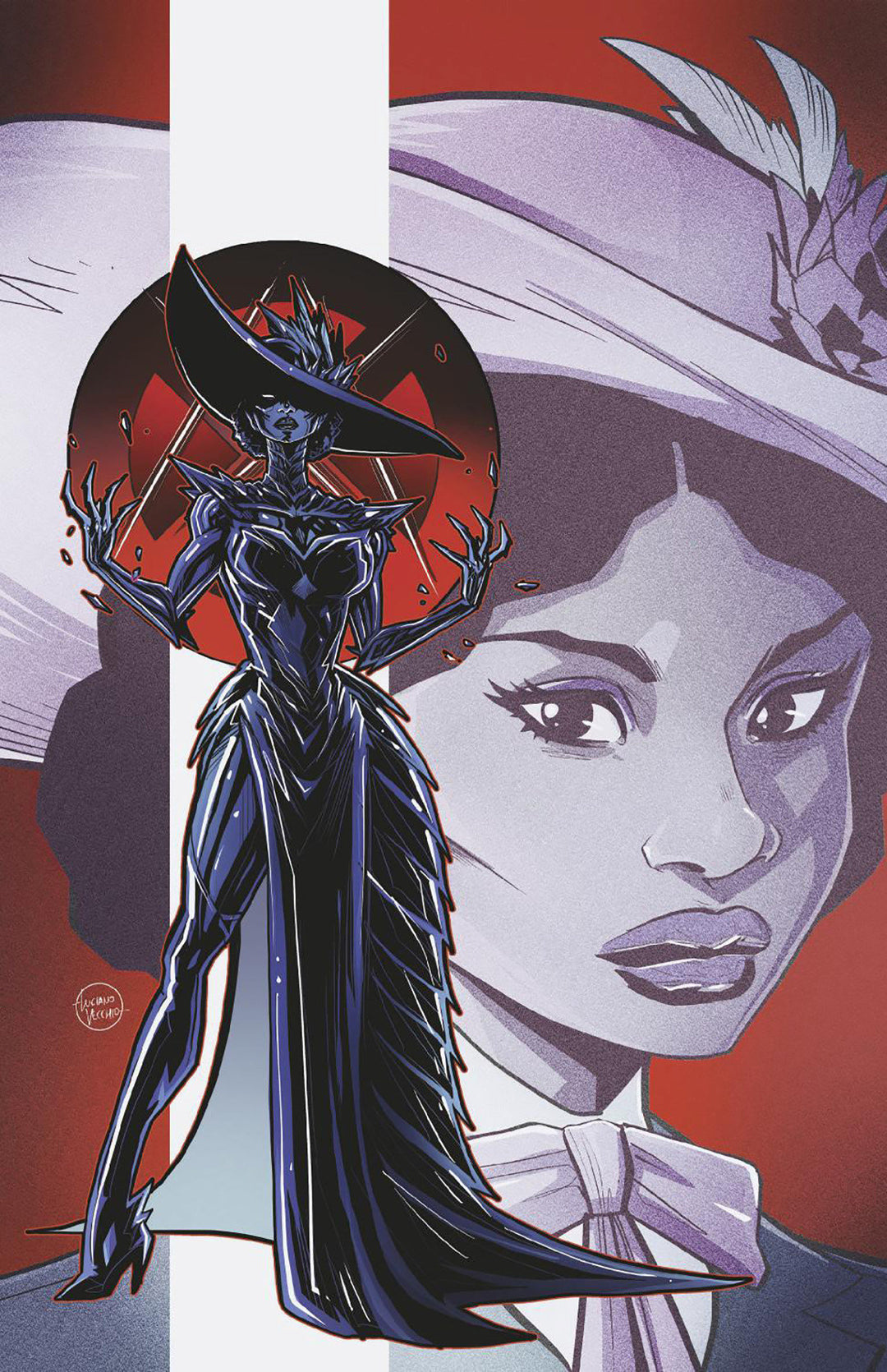 Uncanny X-Men #14 50 Copy Luciano Vecchio Lady Henrietta Full Art Variant