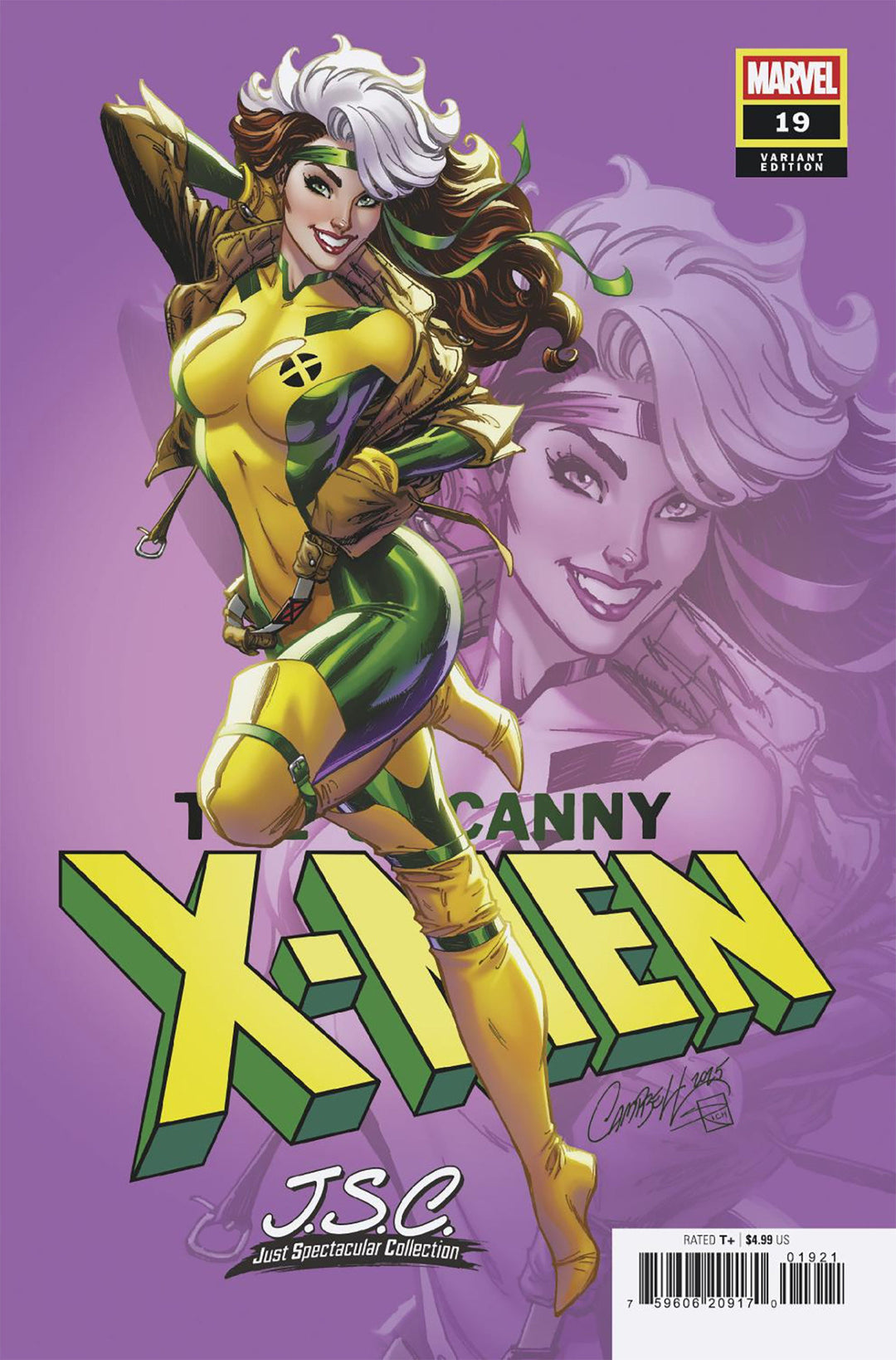 Uncanny X-Men #19 J Scott Campbell Just Spectacular Collection Variant
