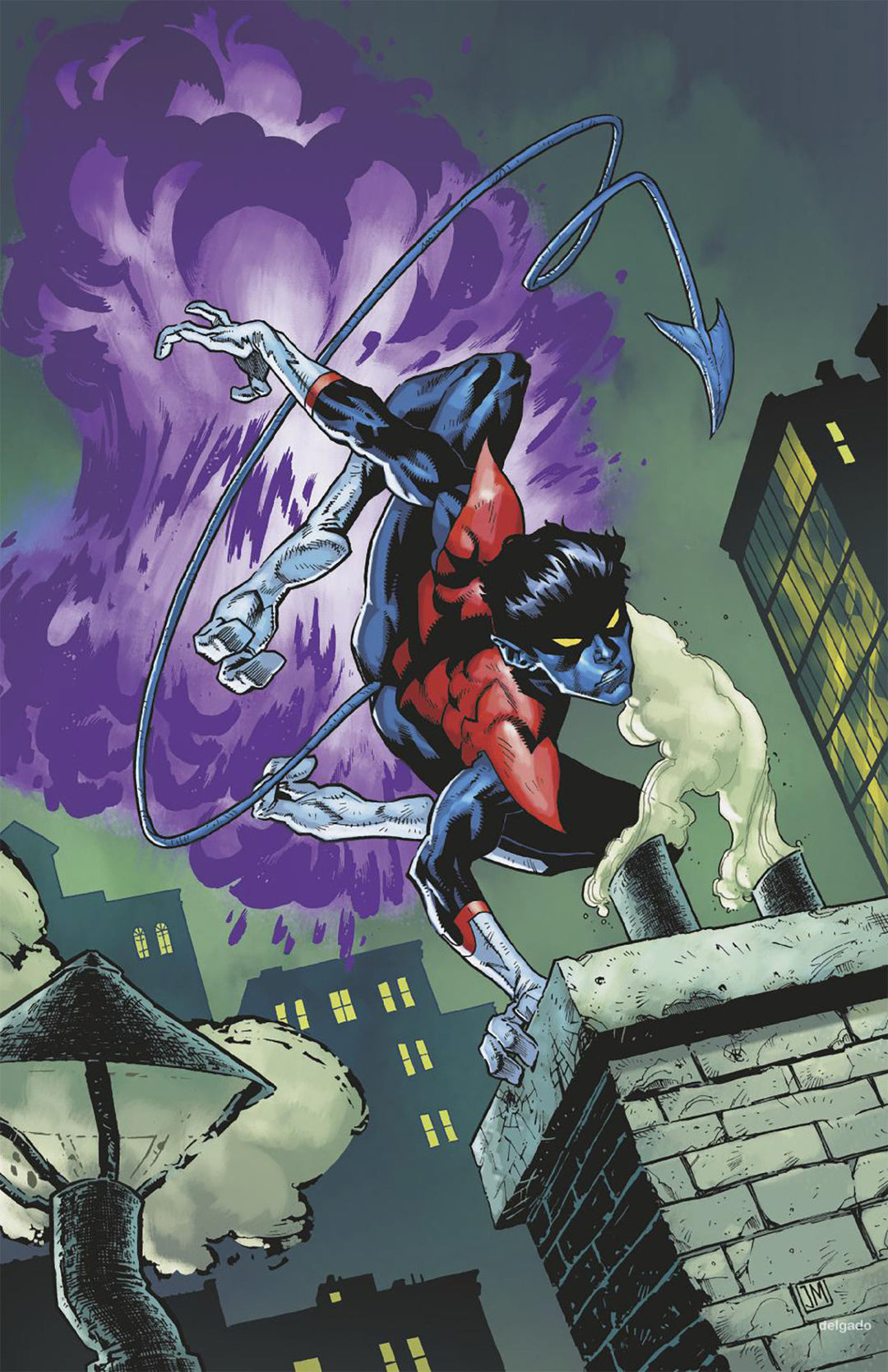 Uncanny X Men #21 50 Copy Justin Mason Nightcrawler Full Art Variant