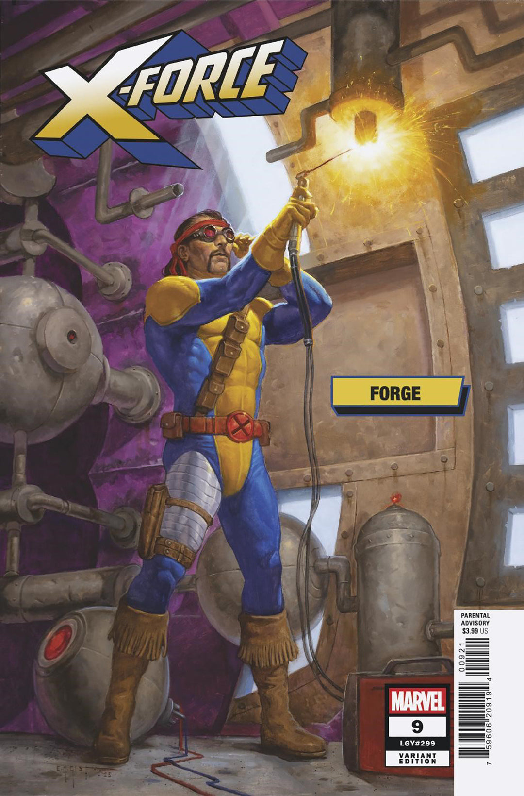 X-Force #9 Gist Forge Variant