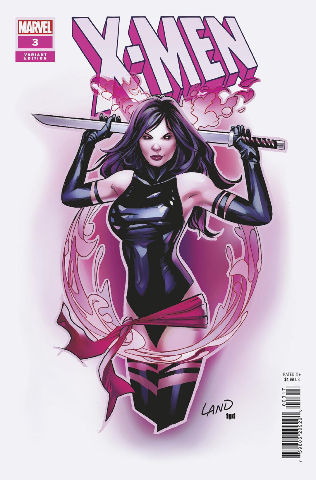 X-Men #3 25 Copy Greg Land Variant