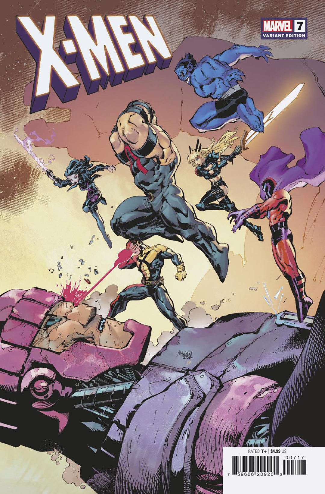 X-Men #7 25 Copy Gleb Melnikov Variant