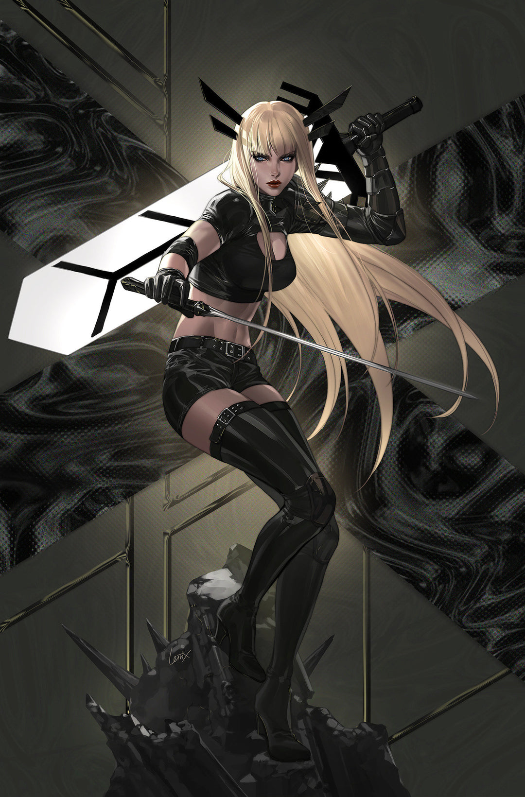 X-Men #10 50 Copy Leirix Magik Full Art Variant