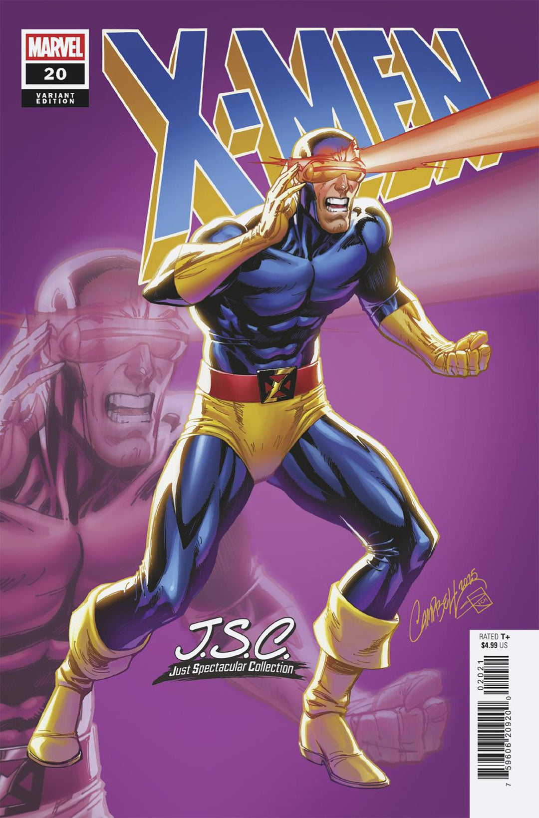 X-Men #20 J Scott Campbell Just Spectacular Collection Variant