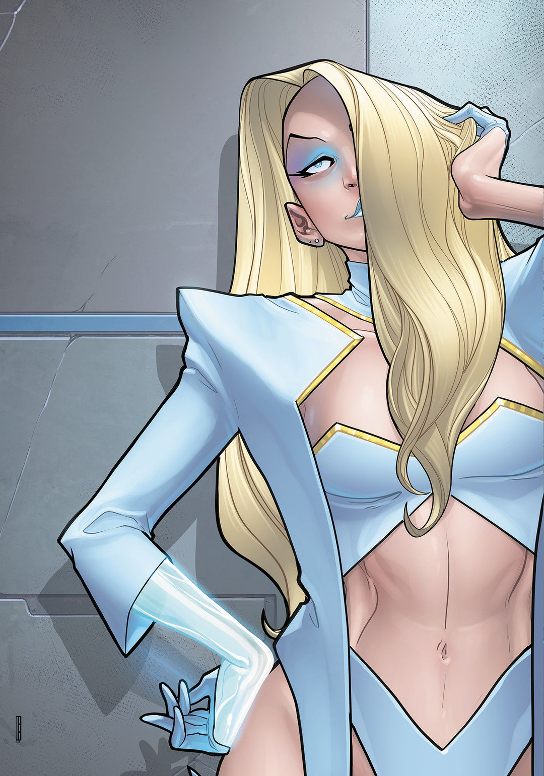 Exceptional X-Men #3 50 Copy David Baldeon Emma Frost Full Art Variant