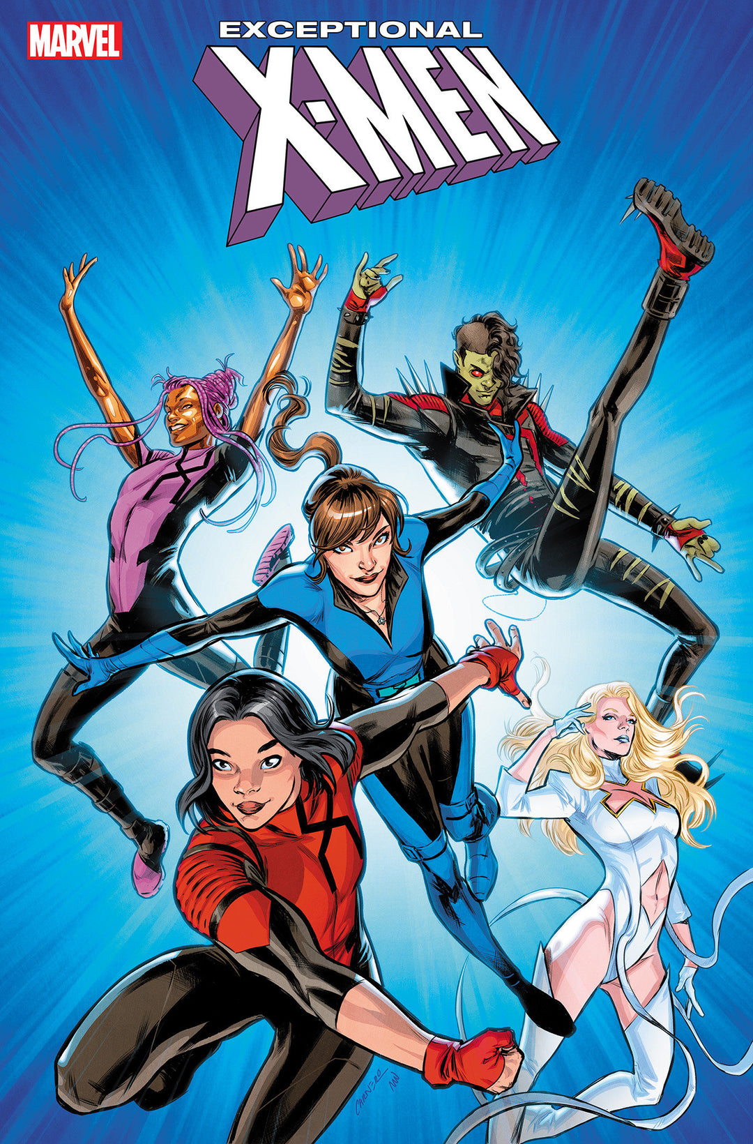Exceptional X-Men #3 25 Copy Carmen Carnero Variant